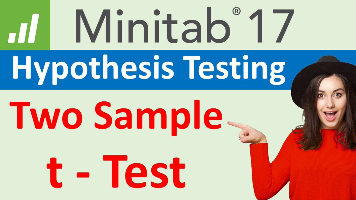 DigitalELEARNI1's tweet image. Two Sample t-Test using Minitab 17 (Hypothesis Testing) 
#TwoSampletTest  #2SampletTest #HypothesisTesting #Minitab #Quality 
 #SixSigma #Lean #ASQ #Statistics #MSA  #OneSampletTest #Trending 

Watch the complete video here 👉Click👉  youtu.be/gPCizu2wsZw
