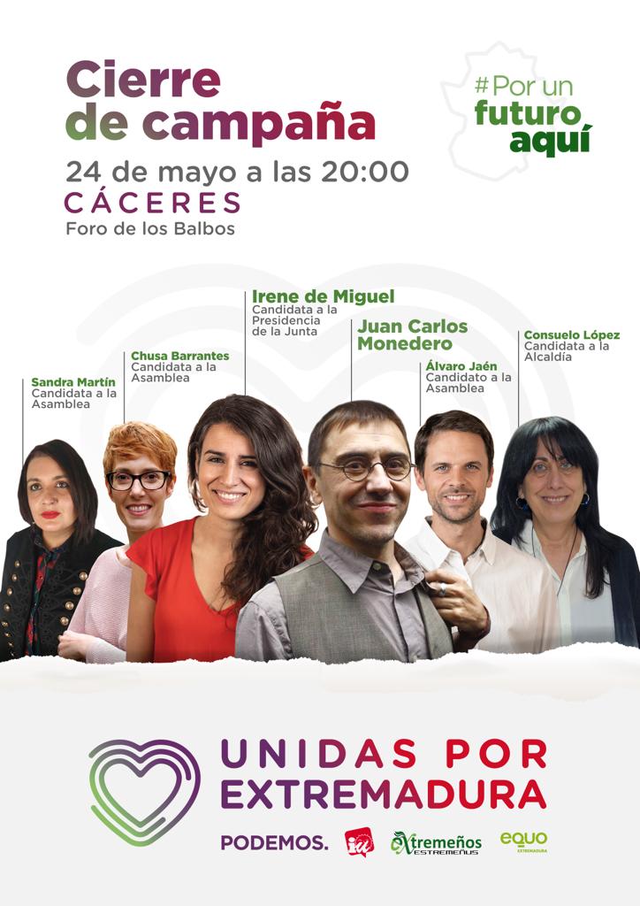 coalicionxcc's tweet photo. Esta noche acto final de campaña en el foro de los Balbos. Te esperamos. https://t.co/tKJGIGgBmM
