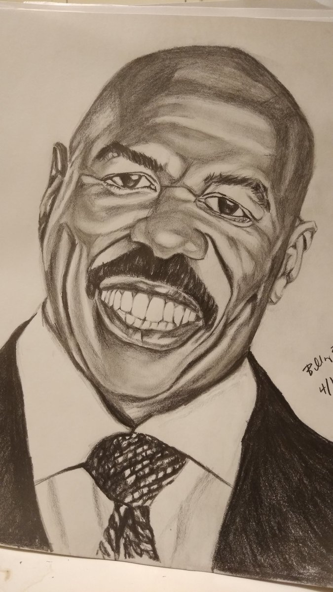 billyev438's tweet photo. @SteveHarveyFM My drawing of Steve Harvey https://t.co/cD2UB6uwES