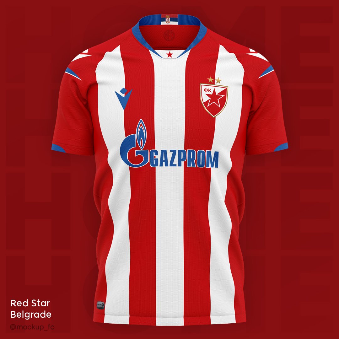 Crvena Zvezda - Home Kit (Red Star Belgrade)