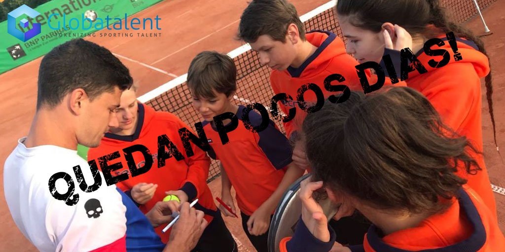globatalent's tweet photo. Mientras se prepara para debutar en #RolandGarros, @VegaDavid23 está por alcanzar los fondos para continuar creciendo en la #ATP. ¡Esto es gracias a los fans que lo apoyaron junto a #Globatalent, súmate! https://t.co/MjhluLvlAo #DavidVega #RG2019 #RoadToRG #Tenis #Blockchain https://t.co/P56eMBdVPN