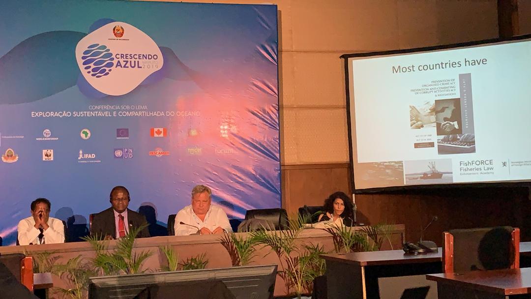 S_I_F's tweet photo. 'Is it the #blueeconomy the new goldmine for the coastal States – or is it the start of the final destruction of our Oceans? The result will depend on political leadership and capacity to monitor and implement ocean policies and laws.' @bergh_per at #crescendoazul #IUU https://t.co/0GSsxezJ9w