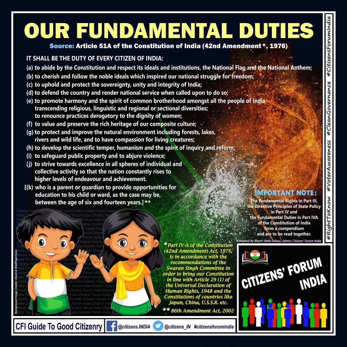 Newest For Poster On Fundamental Duties Of India - Align ...