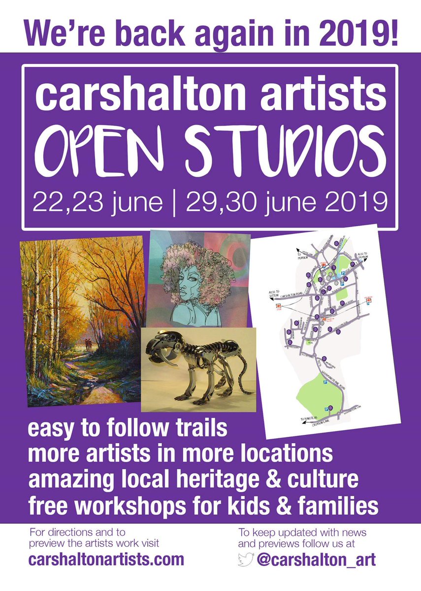 WireSamia's tweet photo. #caosart19 - last 2 weekends in June in #Carshalton find Doodle Pig and I at location #13 on the #artstrail https://t.co/dDm2pRPJcV