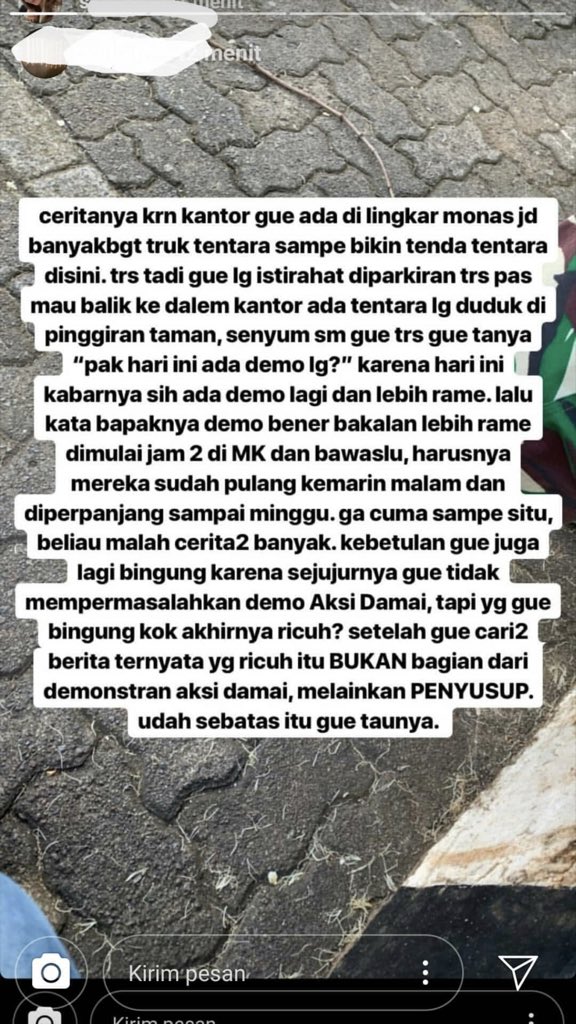apasihhgoblok's tweet photo. Semangat untuk bapak TNI
#MundurlahJokowi 
#JokowiPelanggarHAM https://t.co/vox6eX6BtH