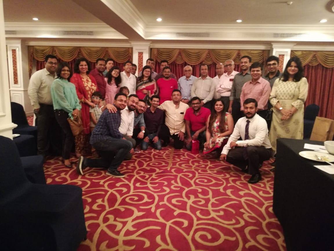 BIMTECHNoida's tweet photo. #AlumniMeet #AlumniReunion 
BIMTECH Alumni Meet was organized in Kolkata on 18th May 2019. It was attended by many alumni who shared their memories. BIMTECH was represented by Prof. Kakaseeri Krishnan and Prof. @anushreetandon @alumni_bimtech https://t.co/qxbcKTw2QS