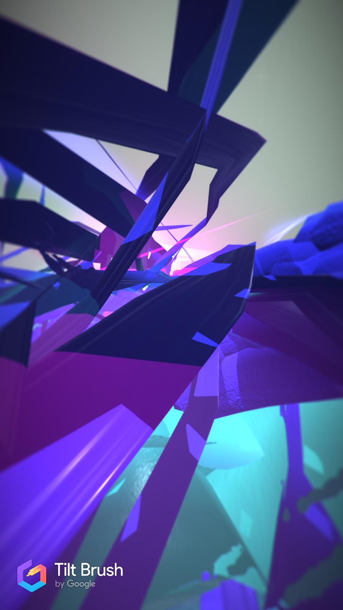 _AlisonGoodyear's tweet photo. Straight drama! VR painting sketch made at the fab @vertigovruk
#TiltBrush #WorkInProgress #AbstractArt #VirtualReality #VR #art #AbstractPainting #painting #colour #AlisonGoodyear #kunst #digitalart #blue #immersed #absorptive #digitalpainting #fineart #abstractphotography https://t.co/pXF6k4HHkR