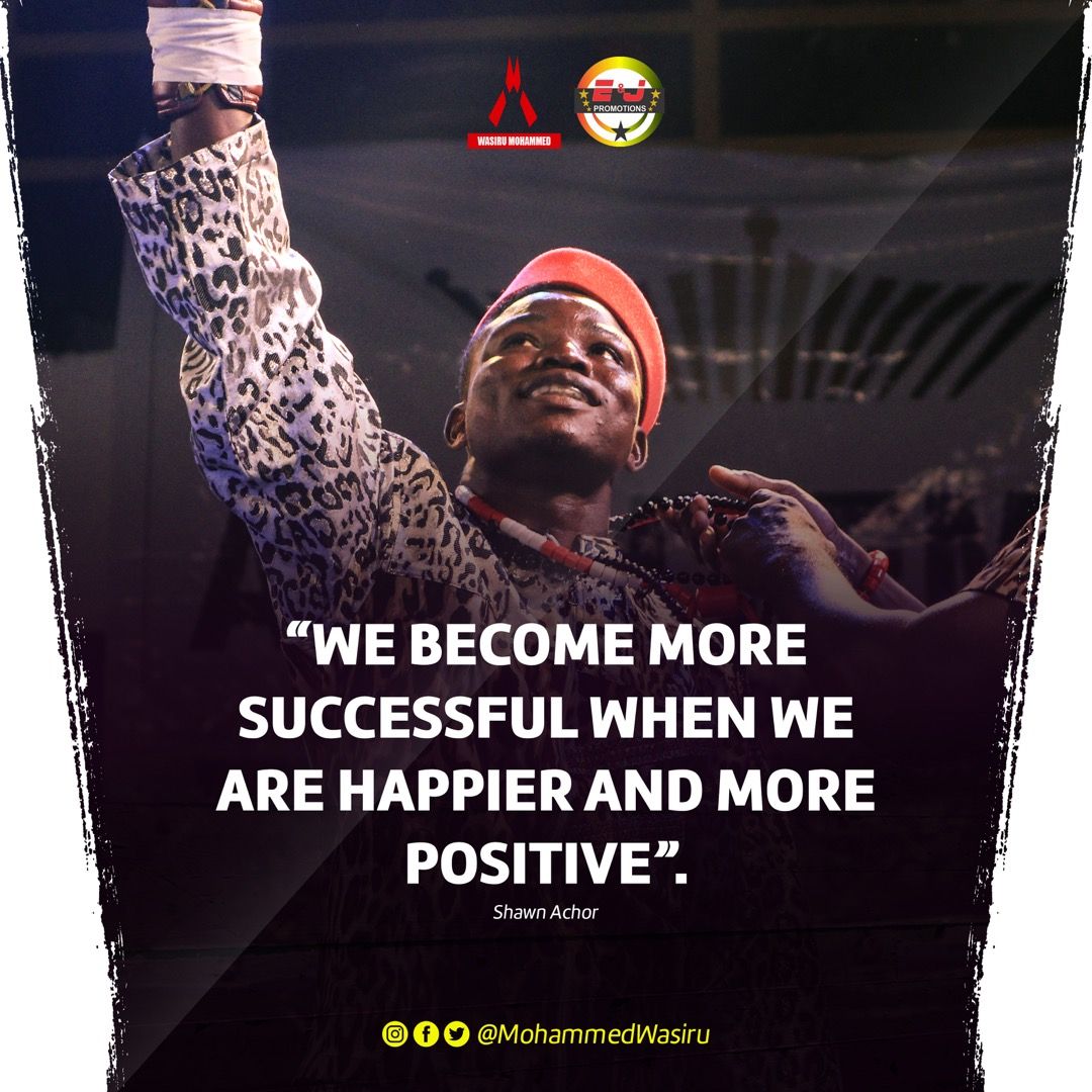 MohammedWasiru's tweet photo. Positivity is the fuel to successful living, so get more doses of it today. #ChampQuotes #WasiruMohammed #Gyatabi https://t.co/ql5rvV04bf