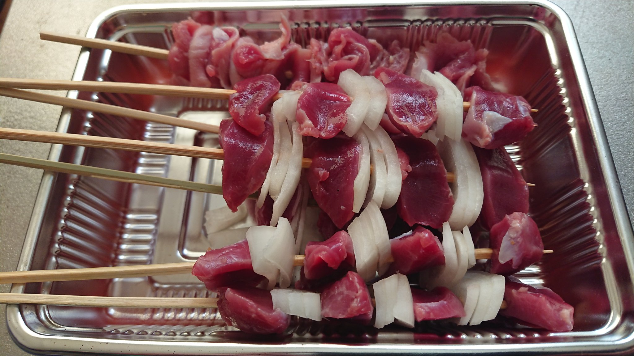 やーちゅーぶ 道南キャンパー On Twitter 明日の仕込み 砂肝串やってみたー 人生初っすー 明日はb6君でボッチ焼き鳥パーチーすっぞ 砂肝串 砂ずり B6君 ぼっちキャンプ ボッチキャンプ ソロキャンプ Https T Co Zzibigoxpu Twitter