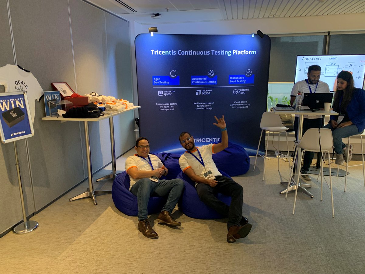 Tricentis's tweet photo. And that's a wrap! A big thank you to at #ATTAC19 for being such great hosts #Tricentis #rethinktesting #servicevirtualisation https://t.co/BakyzdPHCC