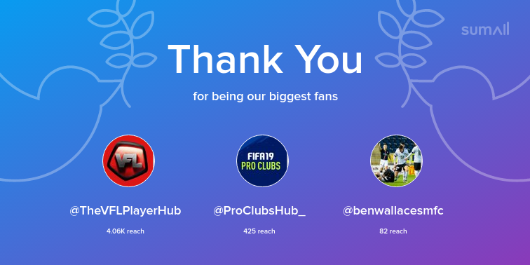 VFLstaunch's tweet photo. Our biggest fans this week: TheVFLPlayerHub, ProClubsHub_, benwallacesmfc. Thank you! via https://t.co/LlTQIOtiEH https://t.co/W6lg2JtCoi