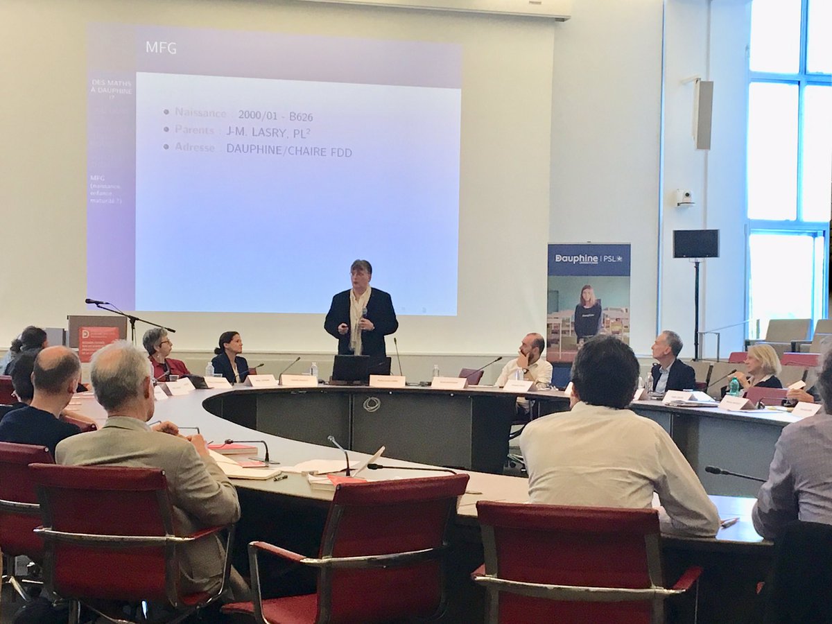 Paris_Dauphine's tweet photo. « Des maths à Dauphine !? 38 ans d’expérience personnelle » pour Pierre-Louis Lions, médaille Fields 1994, professeur @cdf1530
#conférence @Paris_Dauphine #50ans #makeourfuturehappen https://t.co/dUPtJbzPS9