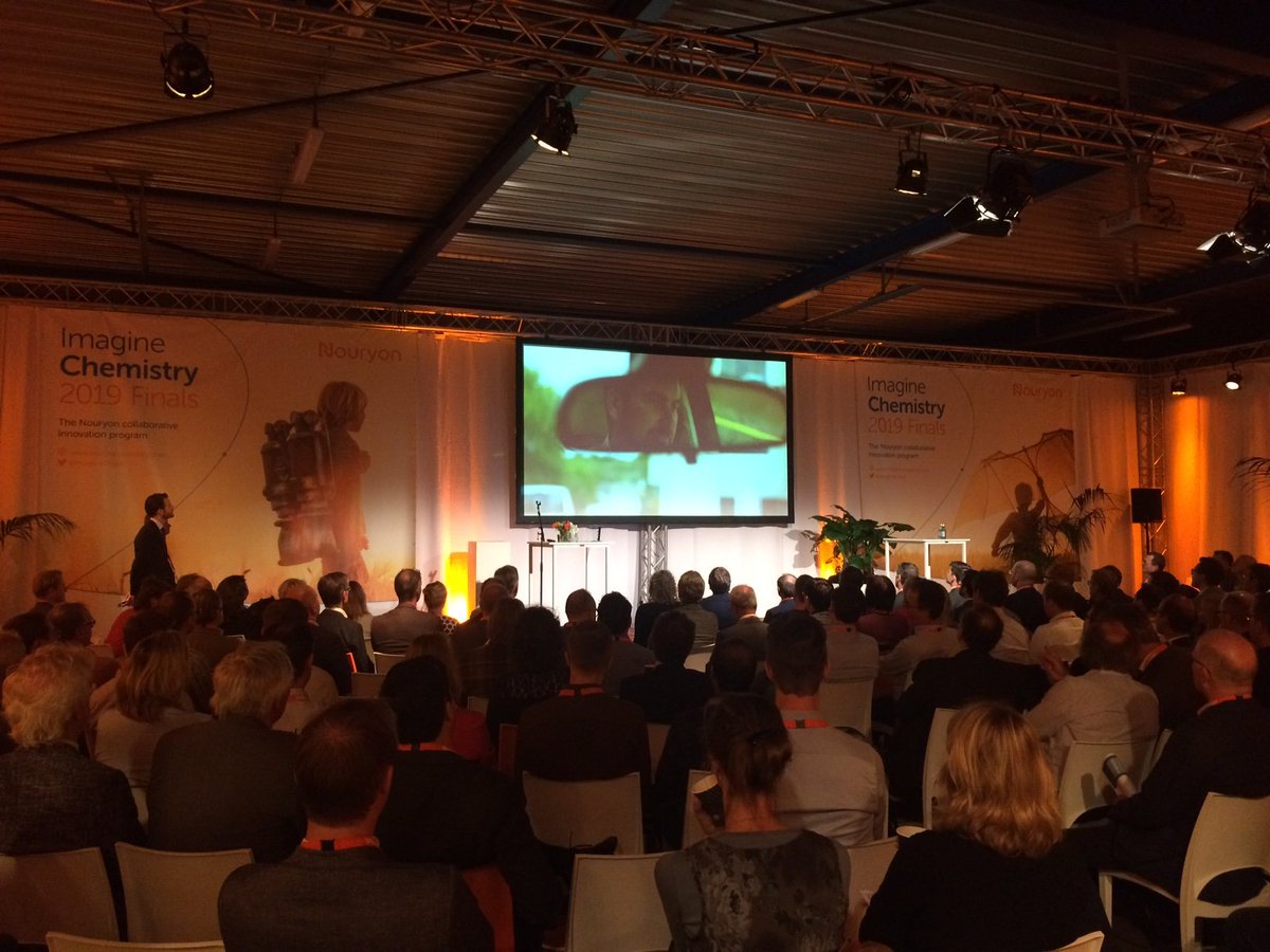 The final day of the #ImagineChemistry2019 finals begins with a full house of finalists, guests, and <a href="/Nouryon/">Nouryon</a> employees from across our business. Stay tuned for updates and the announcement of this year's award winners!