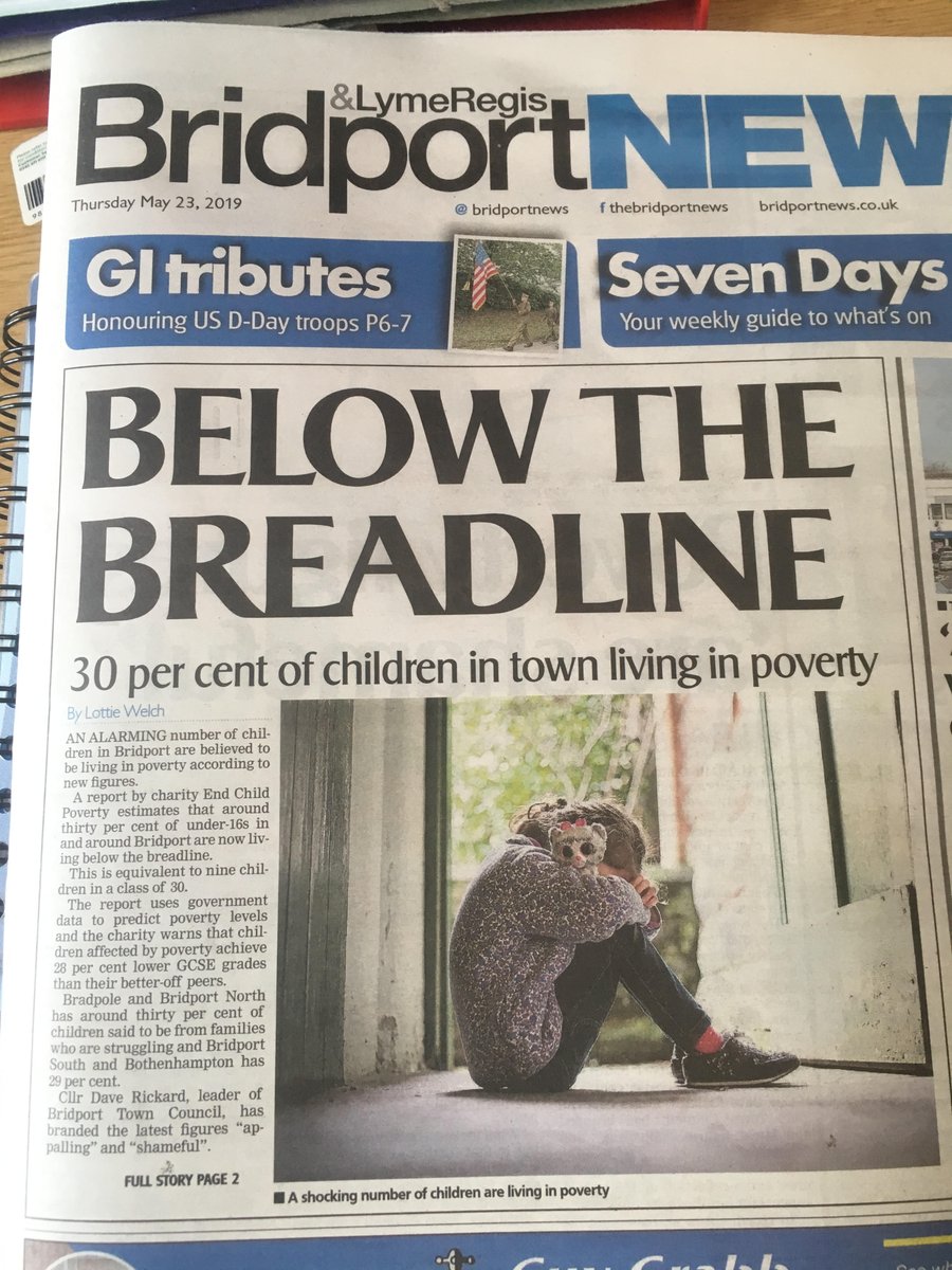 30% of children in and around Bridport are living in poverty. It is shocking that this is going on in the 21st Century. Help the Bridport Youth and Community Centre support these children and families by donating on our website; bridportycc.com.   Thank you