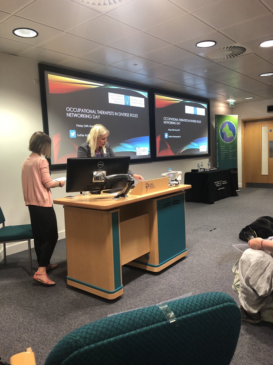 Ready for #diverseroles19 <a href="/MandyGrahamOT/">Dr Mandy Graham</a> <a href="/RCOTNYRegion/">RCOT N&Y Region</a>