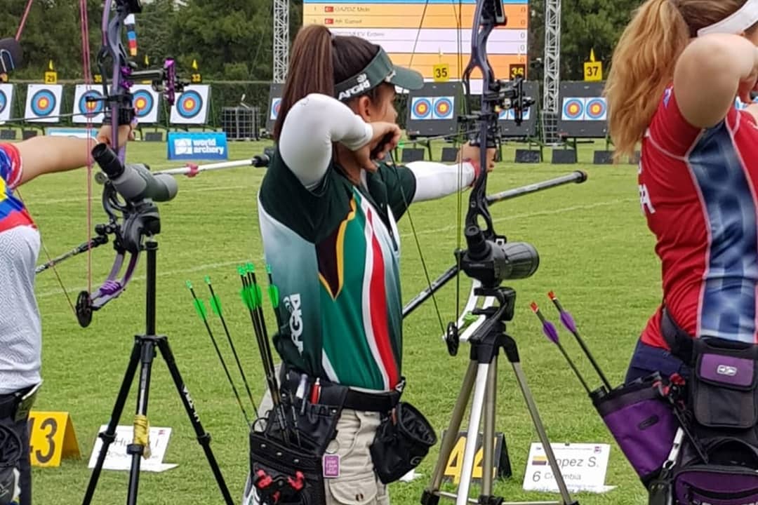USSAstudent's tweet photo. We would like to wish Danelle Wentzel goodluck as she partipates in the
World Archery World Cup Leg 3 (compound women) in Antalya, Turkey tomorrow.
#USSAStudent https://t.co/TY3pMow4m0