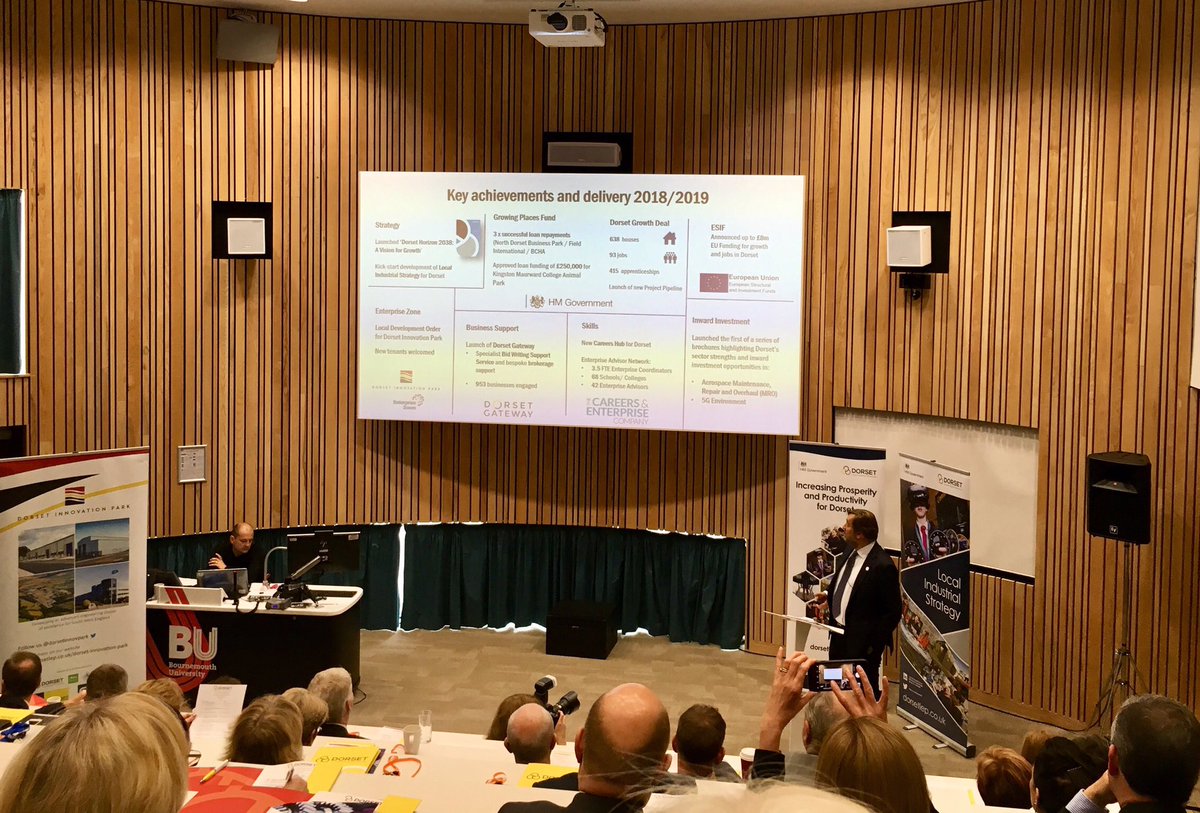 Did you know #Dorset is the UK’s 2nd fastest-growing area for startups? 

We’re in Bournemouth meeting members of the local business community at <a href="/DorsetLEP/">Dorset LEP</a> annual conference.