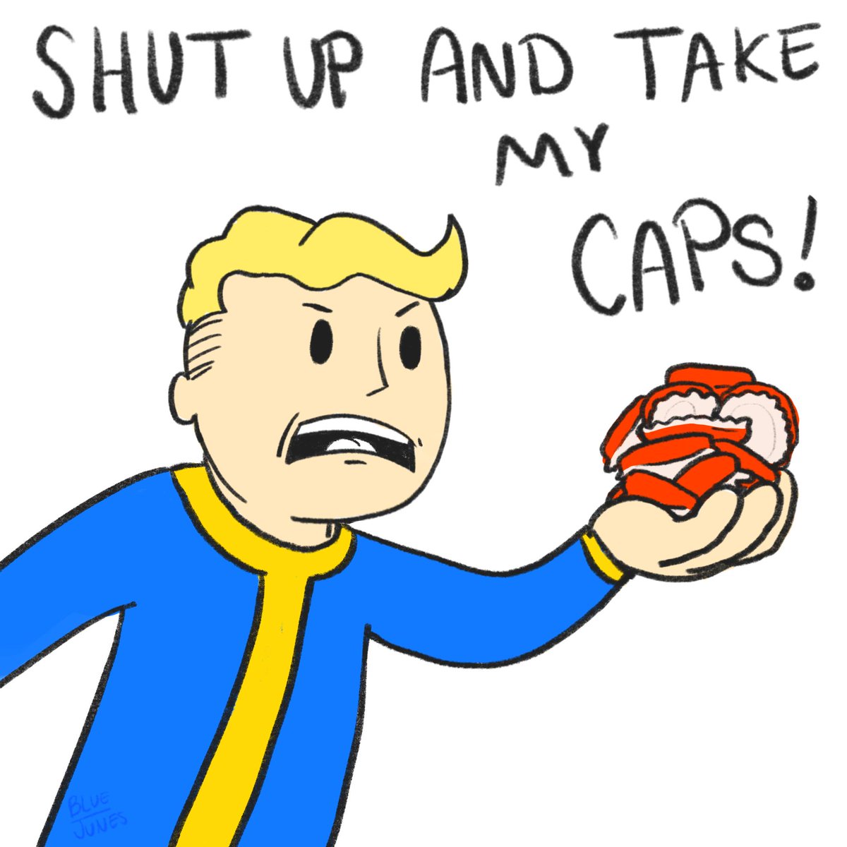 HawkLeonard1's tweet photo. Anyone can help me🆘
I am in great need of Fallout 76 caps💹
Who can give me some for free😍
Just like this comic shows😙☺️

#PS4share #Fallout76 #BethesdaDays #XboxOne #Fallout76caps https://t.co/L2uV6ex6YO