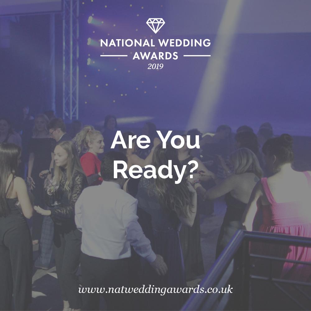 Are you ready to celebrate you achievements?? The National Wedding Awards will be a night to remember.

There's still time to get tickets! natweddingawards.co.uk/tickets