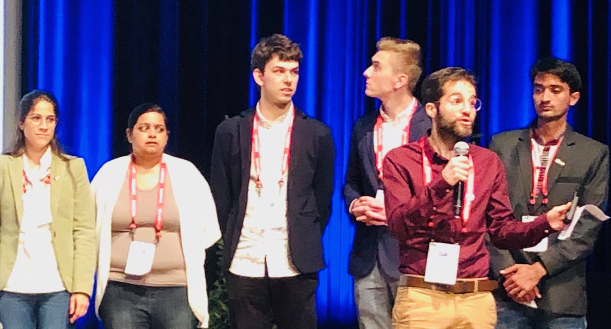 iupac2019's tweet photo. The 2nd team REDy wants to create a social media awareness campaign to educate the youth about #cropprotection exciting❗️⁦@IUPACNextGen⁩ #iupacNextGen https://t.co/I15dZwGBZM