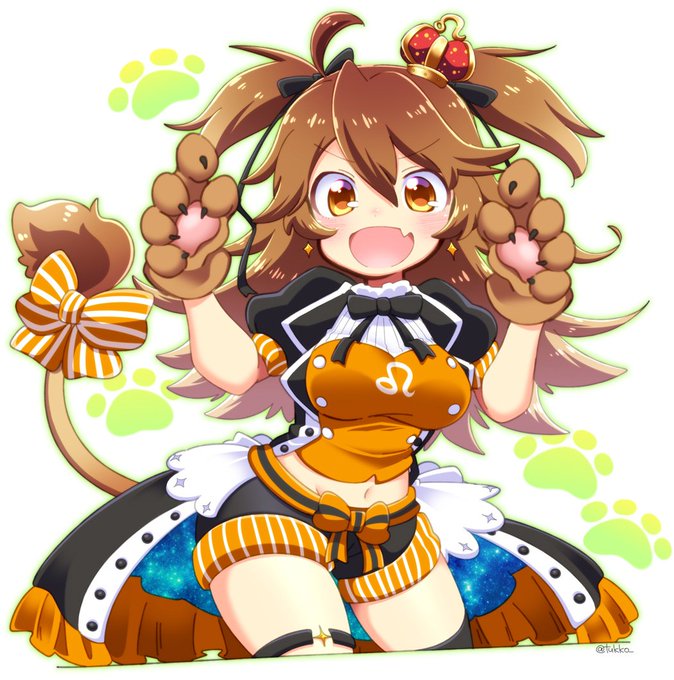 獅子神レオナちゃんをすこれ～～～🐾🐾
#レオナアート 