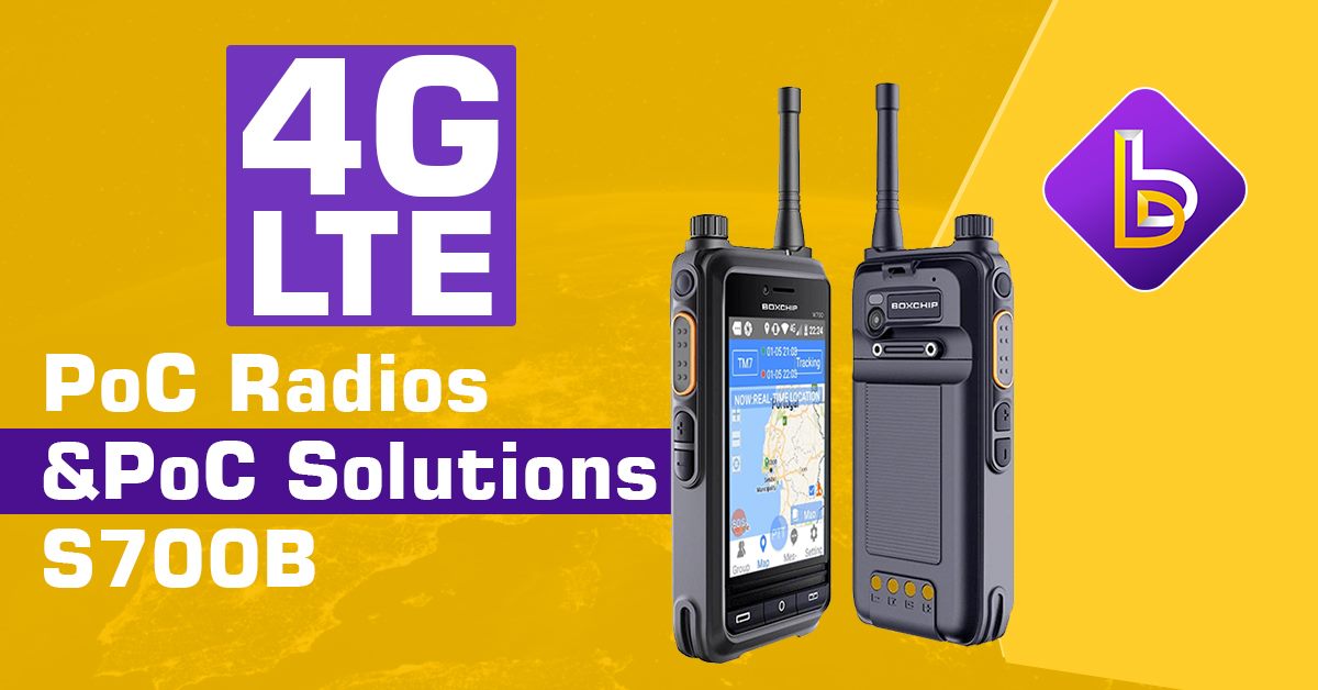 boxchip's tweet photo. #4GLTE #PoC #Radios and #PoCSolutions #S700B utilizes for correspondence, continuous control for the business clients to bring a solid business capacity, steady and dependable constant correspondence reaction, and progressively brilliant joining knowledge. https://t.co/rKvWXw5dER