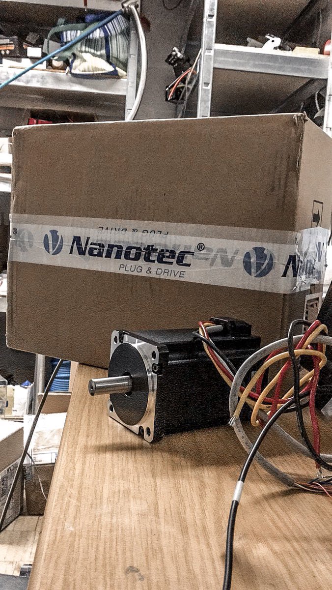 SpaceWarr's tweet photo. Great news, everyone!
Thanks to NANOTEC we got the new motor for our space elevator!
We are very grateful and can't wait to plug and drive! https://t.co/vVMmS8KXfc