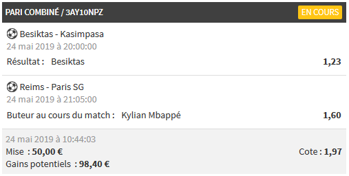 MarcoPronosOffi's tweet photo. ⚽️ PRONO DU JOUR ⚽️

Au vu du maigre engouement pour le thread je me rabats sur un prono classique, merci de votre soutien les gars ! ❤️😍

Mbappé + Besiktas ➡️ 2

#TeamParieur #Mbappé #PSG #besiktas https://t.co/5SkLd9NGN8
