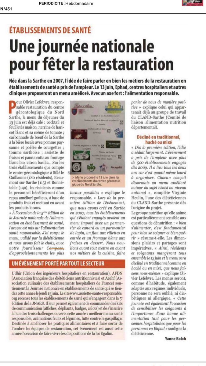 <a href="/NotreTemps/">Notre Temps</a> @SilvRFourchette JNAES juin 2019 . Bonne lecture