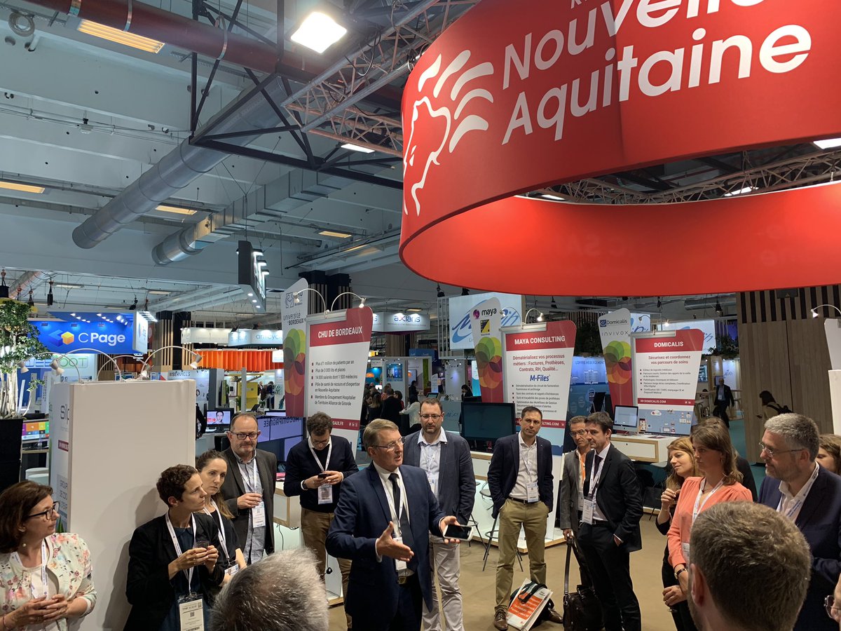 ehtrace's tweet photo. #PHW2019 @TICSanteNA @NvelleAquitaine
Lauréat des Trophées Innovations #HIT2019 @ehtrace a connu un immense succès !!!
Merci à vous qui êtes venus découvrir #scanDM, solution innovante de traçabilité des #DM et #DMI https://t.co/iO1oGOj43X