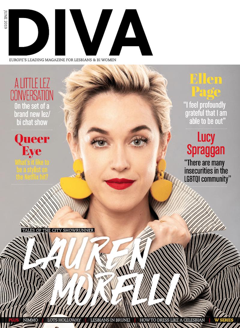 DIVA Magazine on Twitter: "🌈 NEW ISSUE KLAXON @lomorelli is chic AF on the cover of our #style issue PLUS we meet @EllenPage 😍, @lspraggan talks media 📱, @heatherpeace, @lotsholloway, dress
