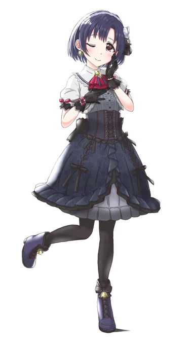 [手折られぬ花]ぷちほたるの等身化ver.を描きました。アクリルキャラプレートにもなったポーズです。
ぷちとの比較用にダウンロード画面も用意したので、よければほたるのプロフィールでも見ていってください。
#白菊ほたる 