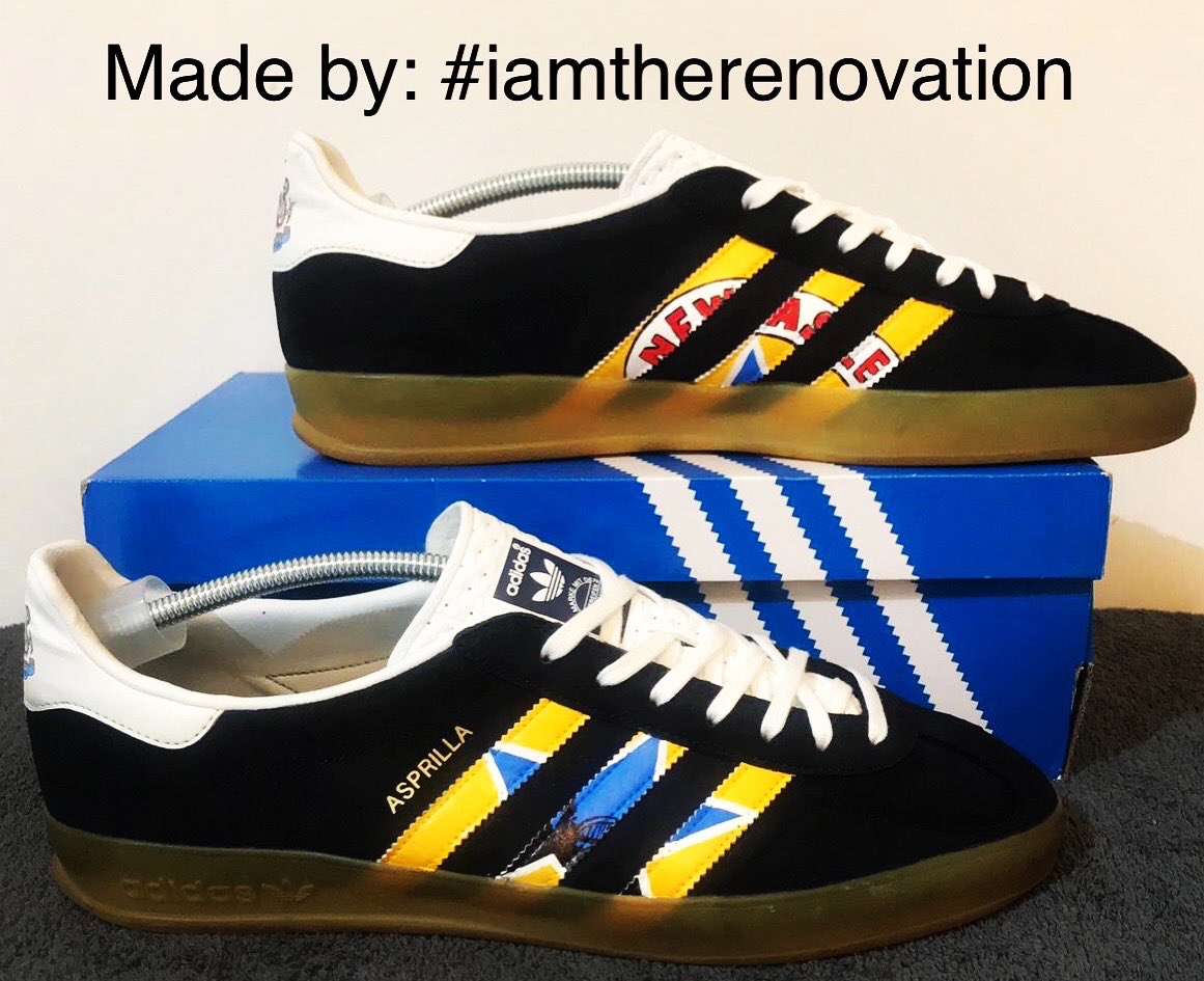90s inspired Newcastle Custom Adidas 