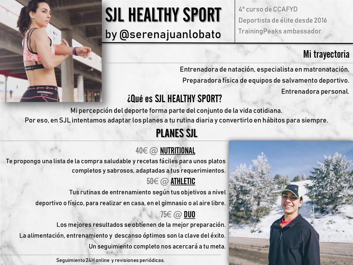 #DeportistasThePlayMaker Compatibilizan sus estudios,su formación y sus entrenamientos para competir a alto nivel!Así es el caso d la campeona <a href="/serena_JLobato/">Serena Juan Lobato</a> y además nos ofrece #SJLHealthySport para todos los q quieran mejorar su rutina diaria y hábitos saludables!!! #planesSJL