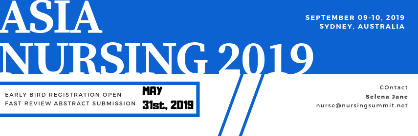 SeleJan_2019's tweet photo. Join us @ 39th Asia-Pacific Nursing and Medicare Summit this September 09-10, 2019 in Sydney, Australia.....
For more details please contact us: nurse@nursingsummit.net https://t.co/JeeMvjOZUM