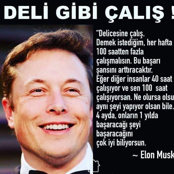 Deli gibi çalış 💪 #ElonMusk #deli #gibi #çalış #Sakarya #disiplin #work #hard #SakaryaÜniversitesi #3d #3dbaski