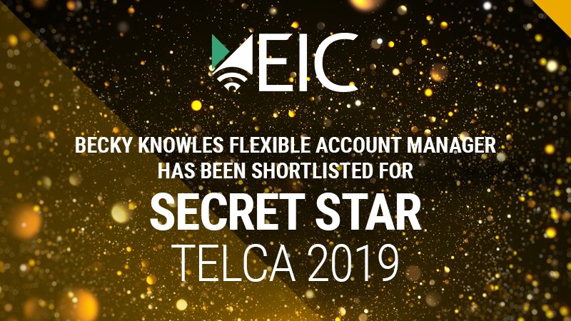 EICinsights's tweet photo. Congratulations to our very own superstar Becky Knowles. She's one of our fabulous Flexible Procurement team members and she's been shortlisted for the @EnergyLiveNews #TELCA19 Secret Star award. https://t.co/Tr5hdCdhQS