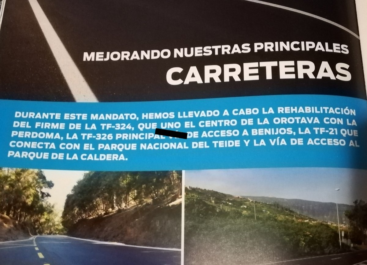 Adrihg89's tweet photo. Ya que se gastan un buen dinero en hacer el hola! de las mentiras y promesas eternas al menos que esté bien escrito @FLinares2020 @orotavaCC #EquipoLinares #LuchamosporCanarias #LaOrovata #LuchamosporLaOrotava https://t.co/IwRyo2jSov