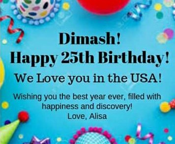 UsaAlisa's tweet photo. So happy for all of your success in your endeavors! I am looking forward to the release of your first #dimashalbum. Blessings to you and your family. 😘 I hope to see you in the Big Apple (New York) 🍎 this October!
#DimashHappyBirthday
@dimash_official https://t.co/mvIa3IdtDB
