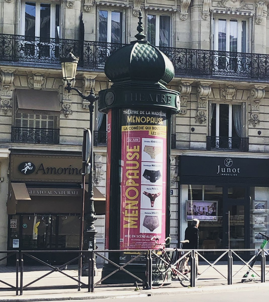 Avez-vous vu les colonnes Morris dans les rues de Paris ? 👀