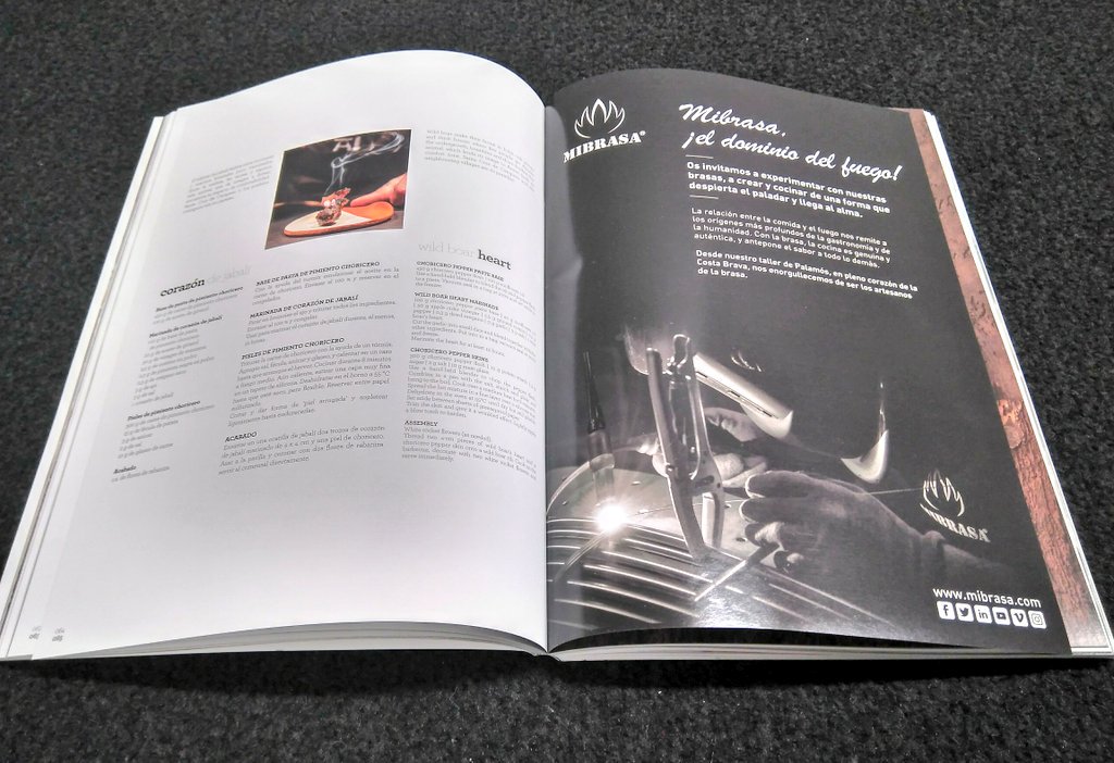 Brasa, pasión y fuego 🔥🔥🔥 en #Apicius32 !!! Un honor teneros como compañeros de viaje... Grandes <a href="/OvensMIBRASA/">MIBRASA</a> !!! 😉 <a href="/Montagud1906/">MONTAGUD EDITORES</a>