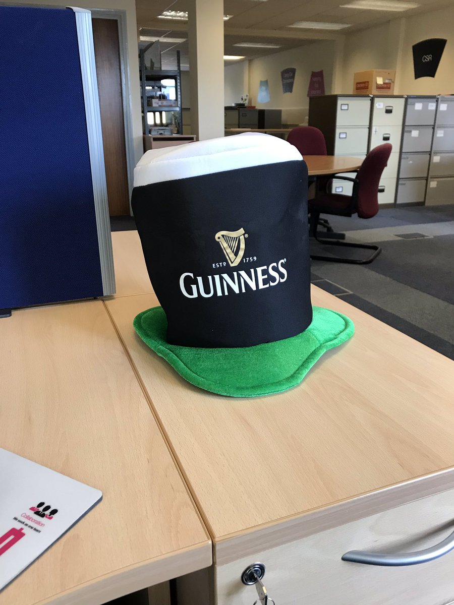 MBAllen_1990's tweet photo. Hat at the ready for @FBCManbyBowdler #HatsforHeadway day #guiness #charity https://t.co/YarqO7iRYB