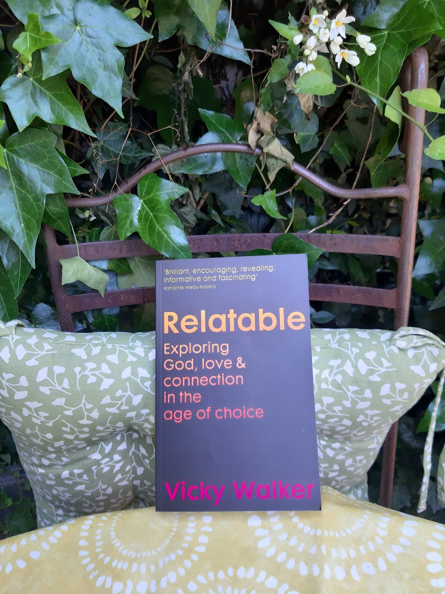 Rose44Lain's tweet photo. So #RelatableBook is out in the world @vicky_walker and I'm so glad I had the chance to endorse it. GREAT stuff on God, love, sex and connection. The church needs your thorough research, good sense and glorious honesty. And humour of course ... https://t.co/TleZqHTgaw