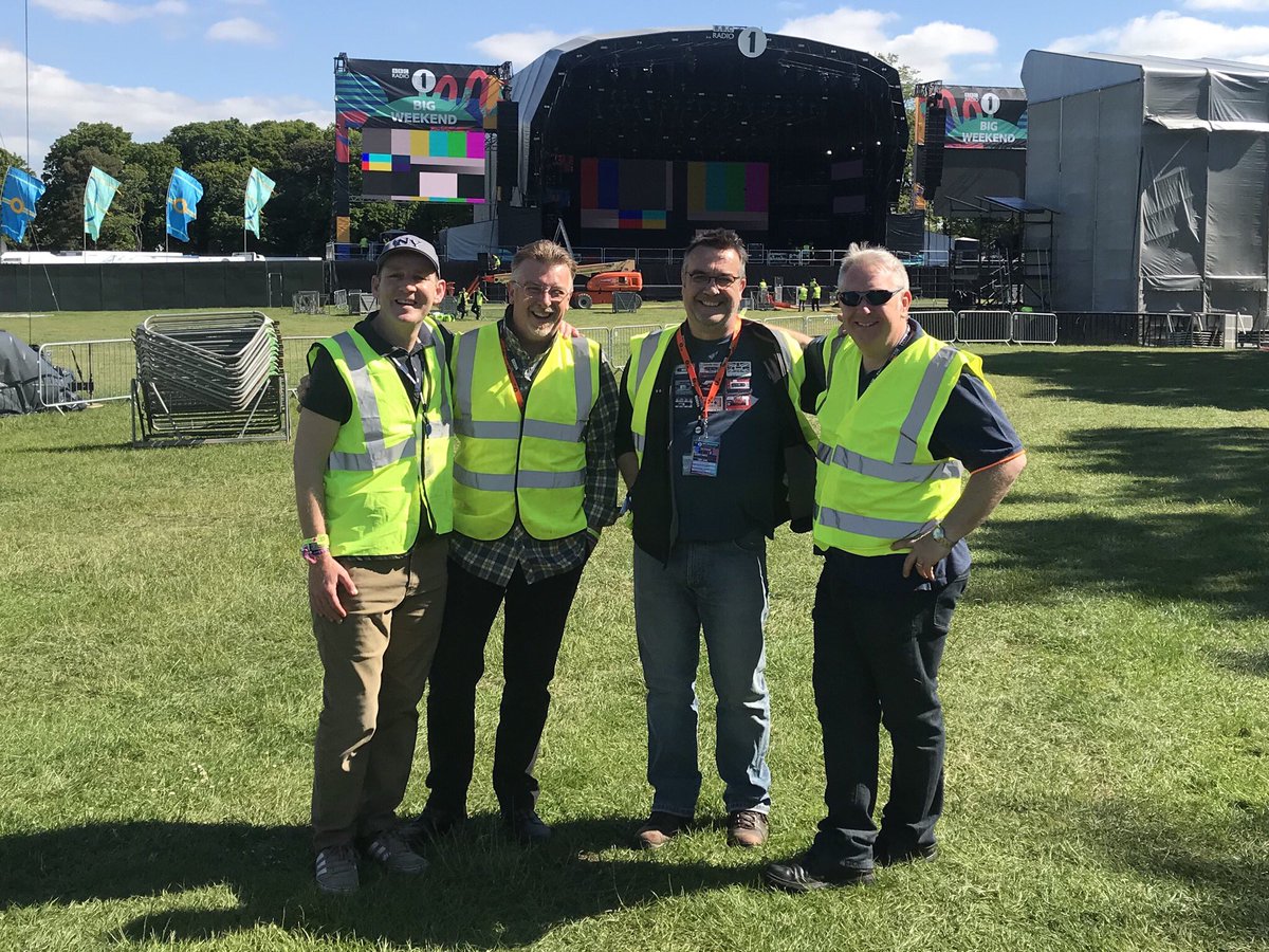 New Boy band announced for  #Radio1BigWeekend ! Hope the weather stays this good