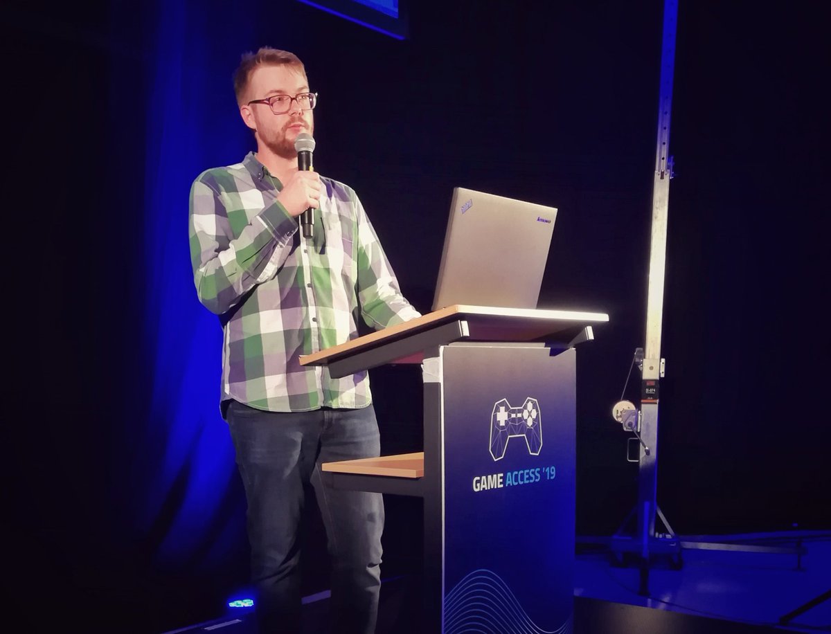 AKJarosz's tweet photo. Speech "The Basis of Pixelar" of @cyangmou at #GameAccess19 in Brno.
@GameAccessConf #gamedev #pixelart https://t.co/0UUbb2vUW5