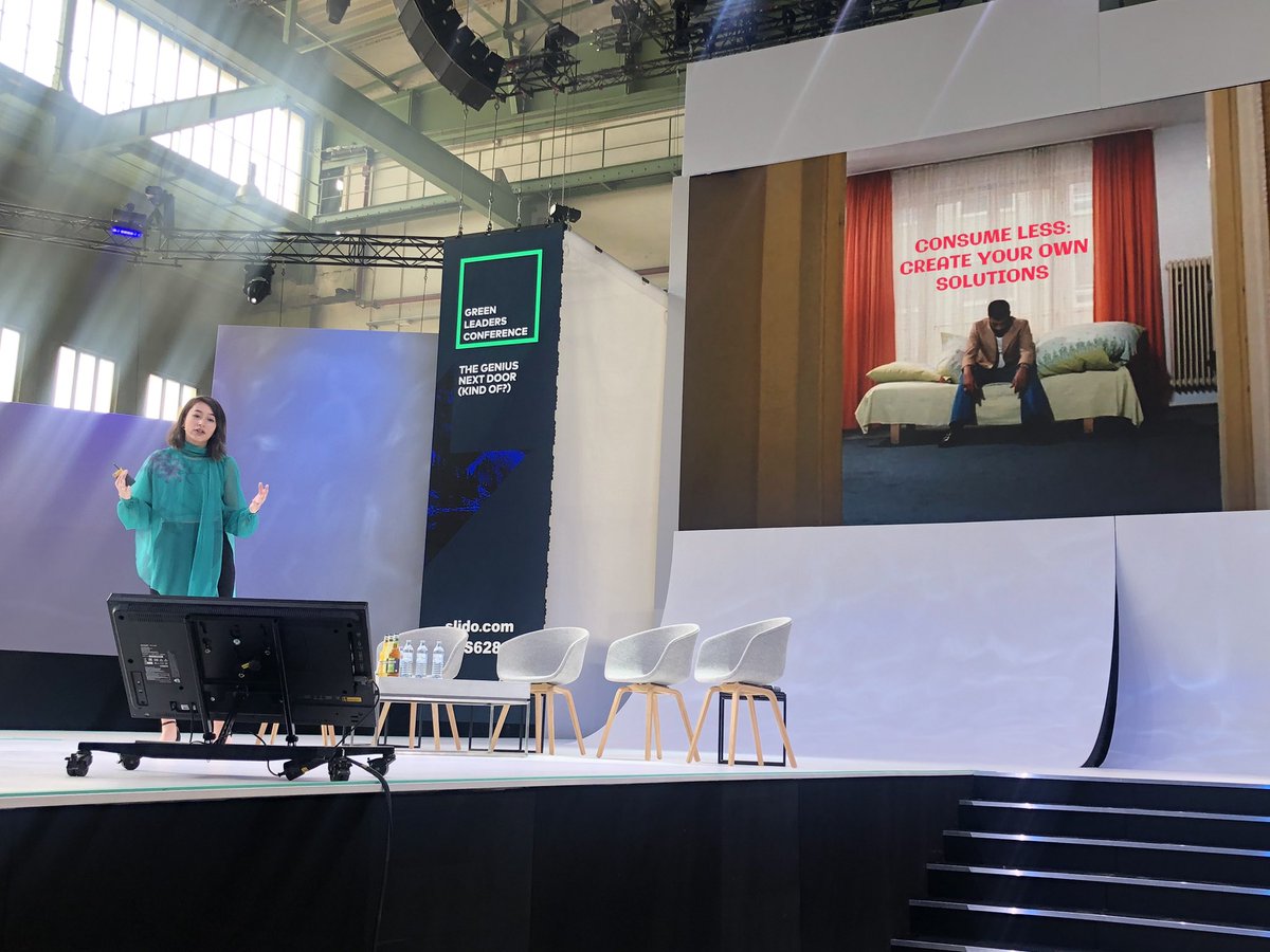 SKA_Network's tweet photo. Fantastic #KeyNote  @annmakosinski 👋 @nico_rosberg’s @greentech_fest this are young people like you, I trust and believe in, will rescue the world 🌎 one day. #CelebrateChange #WarriorsOfChange https://t.co/ryMDtlq2cj