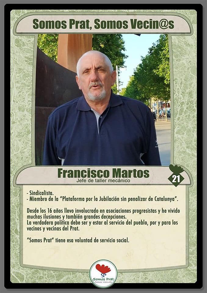 somosprat's tweet photo. Ellos son Montserrat Guillamet, Nº18, y Francisco Martos Nº21, cercanos, y comprometidos. https://t.co/2zOWco2L4E