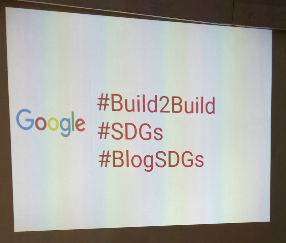 Sameehade's tweet photo. We're here!
#Build2Build
#SDGs
#BlogSDGs https://t.co/hiUVKP0XGj