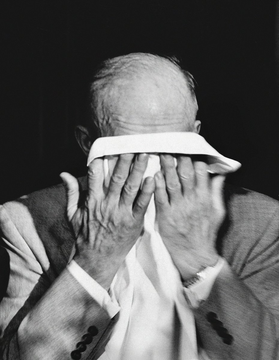Dwight Eisenhower while giving speech to veterans in 1952 about those who died under his command on D-Day:                     #Walker