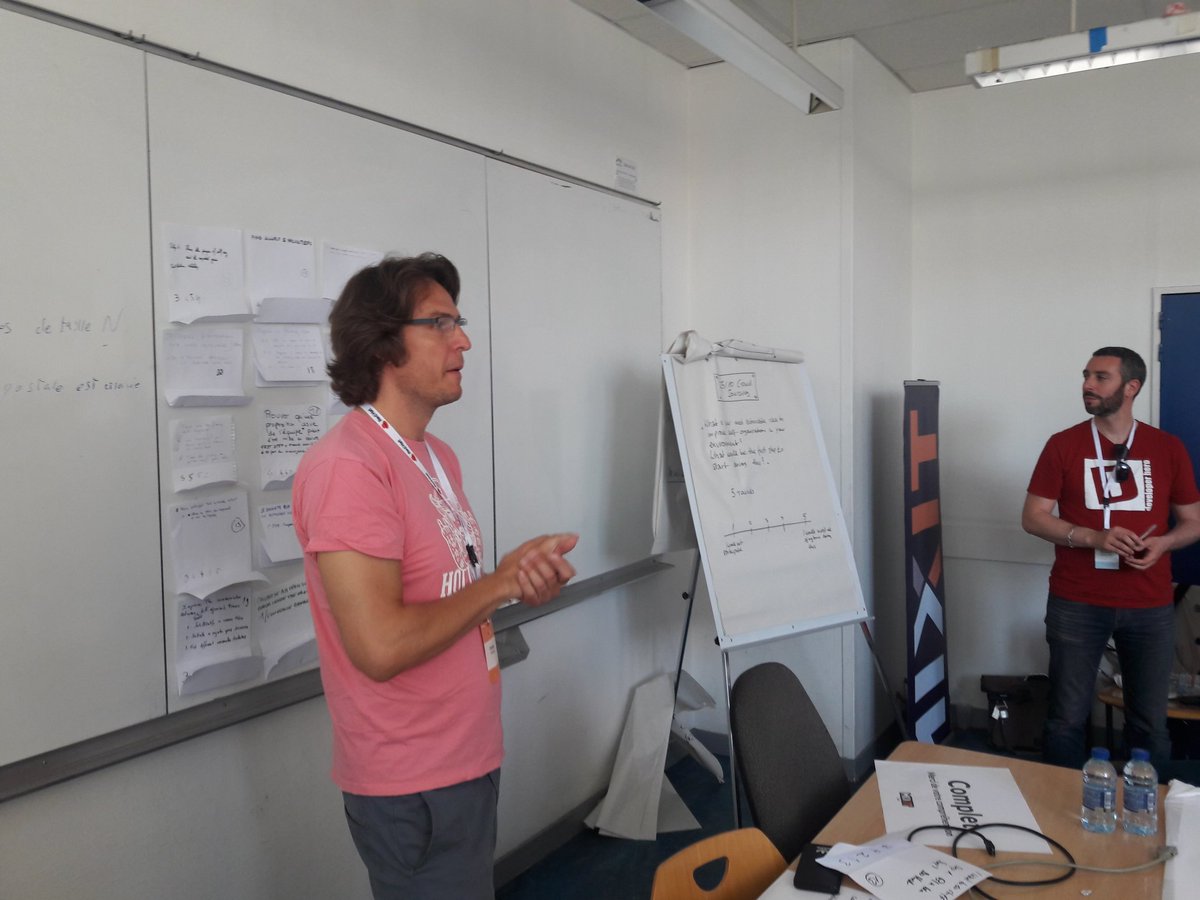 MarcNazarian's tweet photo. Experiencing liberating structures with Christian Weinert at #mixit19 cc @chabanoles https://t.co/3xaJzeBbcu